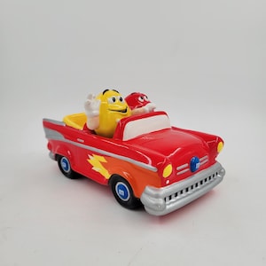 RED M&M Ceramic Car Decoration |