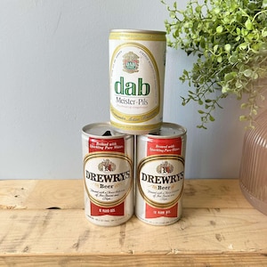 Vintage Beer Cans