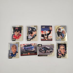 Jeff Gordon, Dale Earnhardt, Rusty Wallace, and Many More | 50+ Collectible Cards