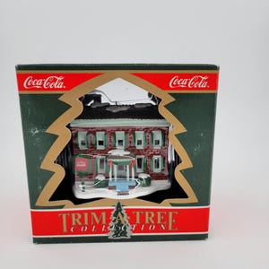 Vintage Coca-Cola | The Pemberton House Ornament | Trim A Tree Collection