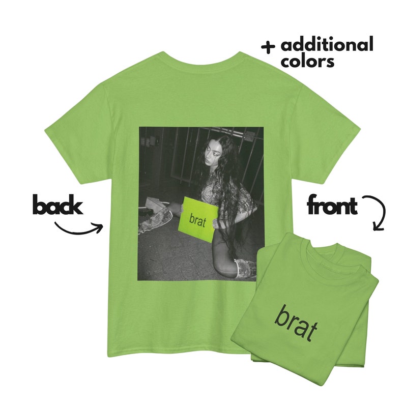 Brat Album Cover Charli Xcx Shirt, 365 Party Girl Charli Xcx Tshirt