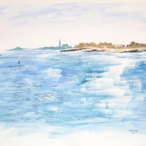Connecticut Shoreline - Giclee Print