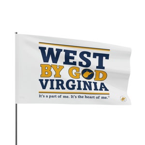 WBGV Flag - Traditional White (one-sided)