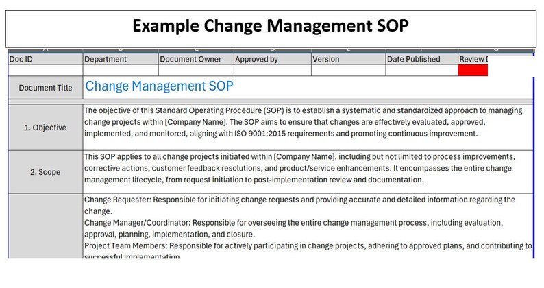 Project Management Tools Change Change Management Package | Excel Tool for Project Management | Gantt ...