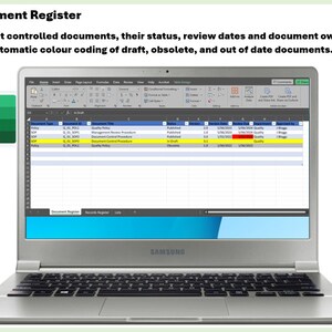 Controlled Document Register Plus Records/archive Register in Excel ...