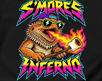 Camiseta de dragón barbudo para niños, camiseta divertida de reptil, regalo de dragón barbudo para niños y niñas, camiseta para niños pequeños y jóvenes, regalo de Navidad o cumpleaños.