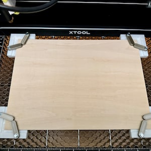 Xtool corner material risers for engraving or cutting materials. Digital download only.