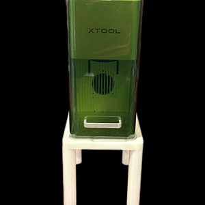 Xtool F1 laser riser / stand.  (stl digital file download only) Check size in description.