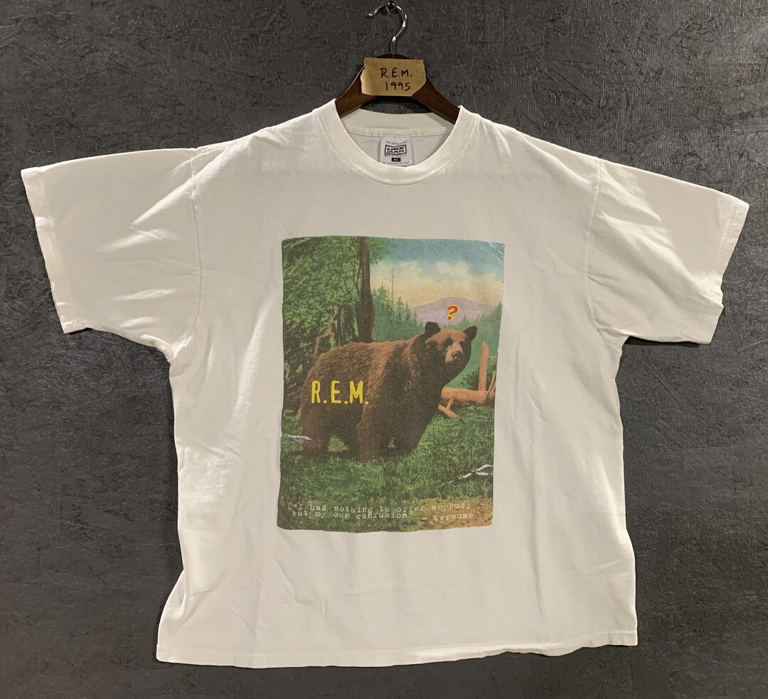 Vintage REM 1995 Monster Tour Shirt Etsy