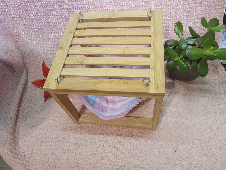 Hammocks With Wooden Stand for Guinea Pigs and Other Small Etsy UK