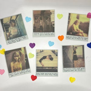 1989 polaroids digital print files - all 65 | ready to print sheet included | PDF file to size