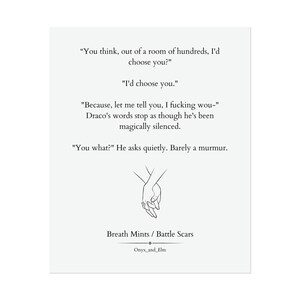Dramione Breath Mints / Battle Scars i'd Choose - Etsy