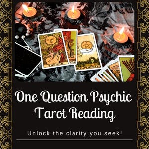 Same Day One Question Psychic Tarot Reading