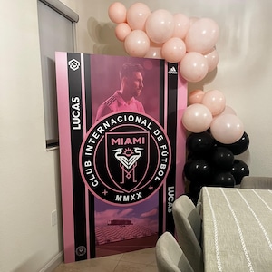 Futebol Miami CENÁRIO · Decorações de aniversário || DOWNLOAD DIGITAL