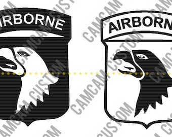 U.S. WW2 101st Airborne Screaming Eagles M1936 Musette Bag With ...