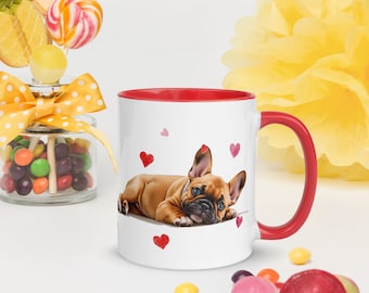 French Bulldog Mug, French Bulldog Coffee Cup, French Bulldog Gift Idea, Gift for French Bulldog Lover, French Bulldog Mom Gift