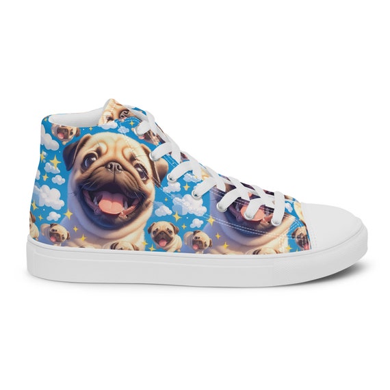 Pug Hightop Shoes Pug Hightop Shoes