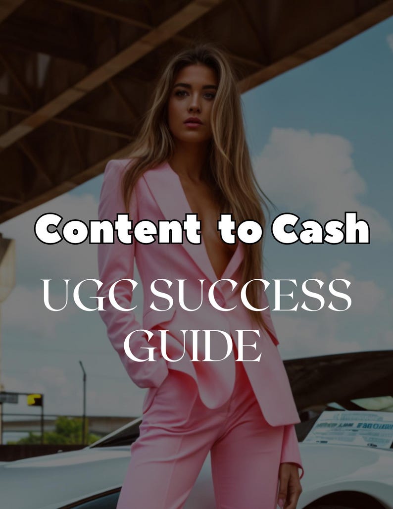 Feminine Portfolio Theme A professionally designed 12-page UGC portfolio template perfect for female influencers and content creators.Showcase your best work, highlight brand collaborations, attract high-paying opportunities in the creator economy.
