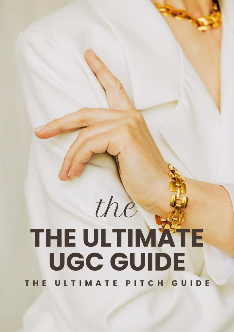 From Follower to Influencer – A 72-page roadmap to transforming your social media presence, growing an engaged audience, and securing paid brand partnerships. Perfect for influencers, UGC creators,digital marketers looking to build a profitable brand
