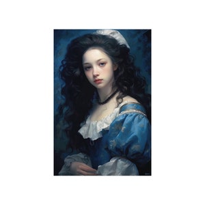 Fantasy Girl 11 - Fantasy Poster - Portrait - 12x18, 20x30, 24x36 - Museum Grade Matte Paper - by Nyobium