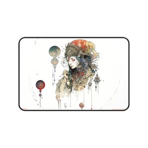 Desk Mat, Game Mat, MTG Playmat, MTG Playmat with Zones, Trading Card Game Play Mat, MTG Accessories,  Fortuneteller 5