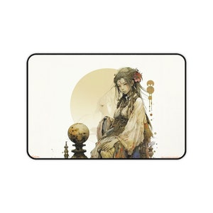 Desk Mat, Game Mat, MTG Playmat, MTG Playmat with Zones, Trading Card Game Play Mat, MTG Accessories,  Fortuneteller 9