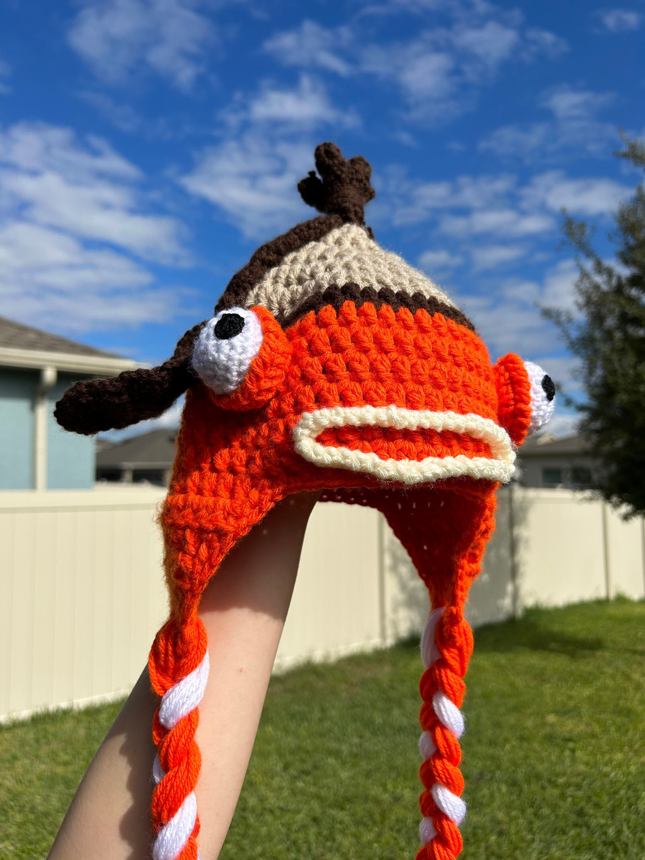 Fish Stick Gaming Crochet Hat - Etsy UK