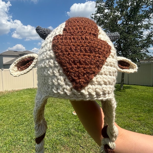 Appa Avatar Crochet Hat
