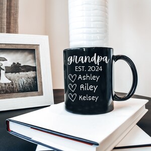 Personalized Grandparent mugs, Custom Grandparent gifts, New Grandparent gifts, Baby Announcement Gifts, New Grandma Gift, New Grandpa Gifts