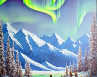 Aurora Over Alaska