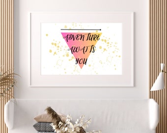 Printable Minimalist Wall Art | Modern Quote Printable