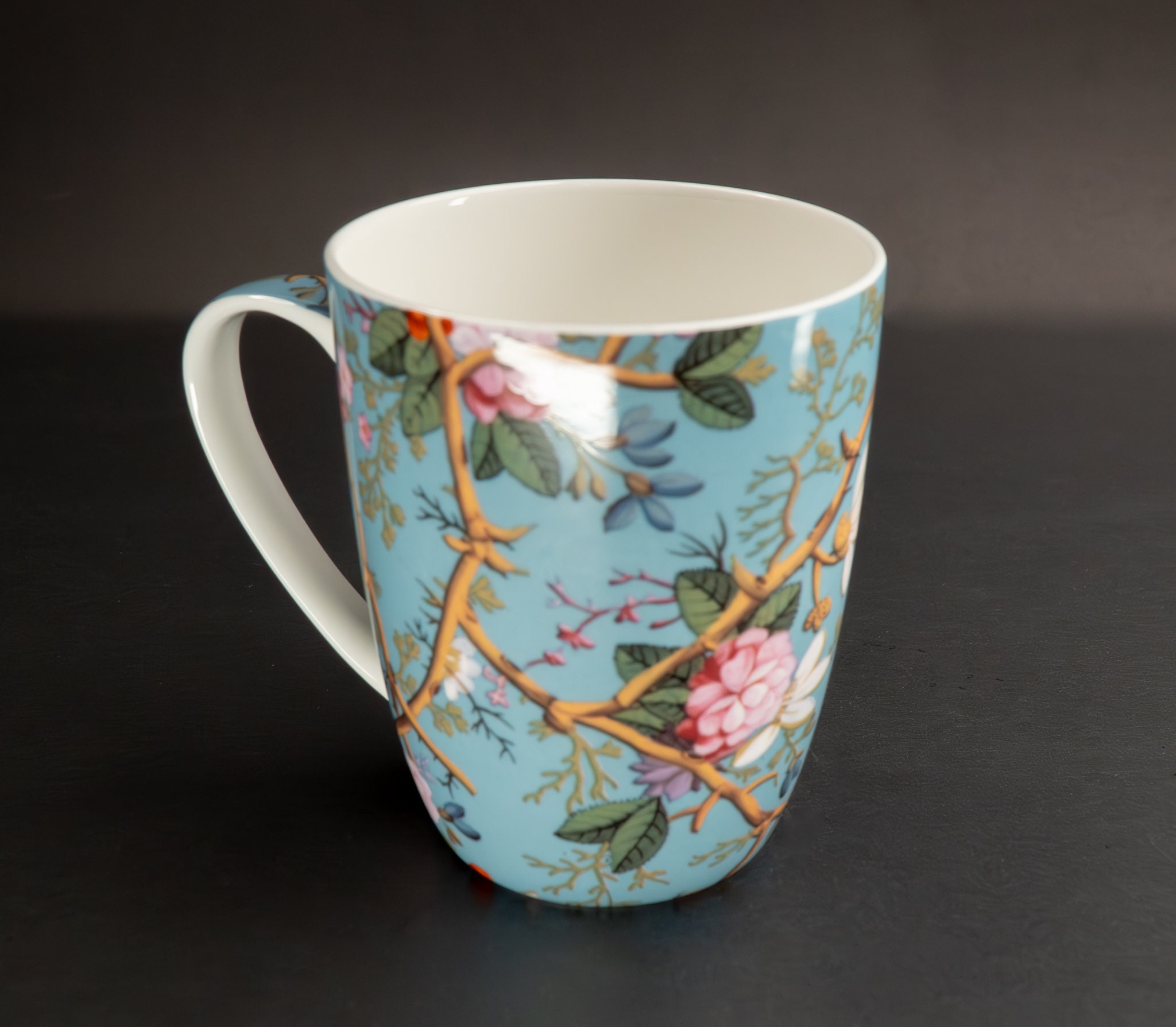 Cashmere Victorian Garden Fine Bone China Mug by Maxwell