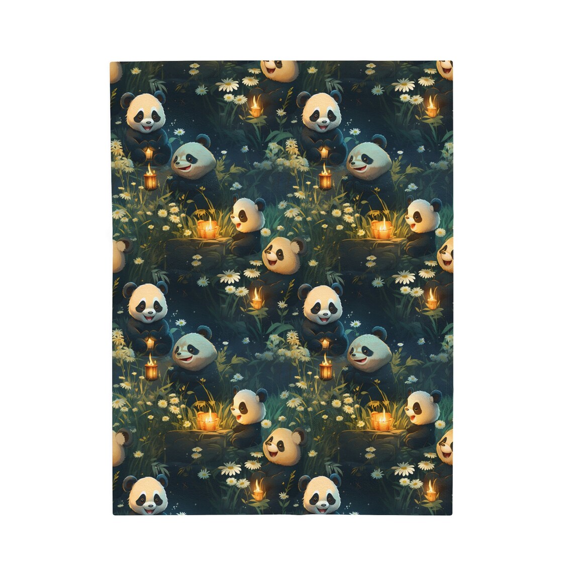 Playful Panda Digital Paper, Panda Seamless Pattern Design, Printable ...