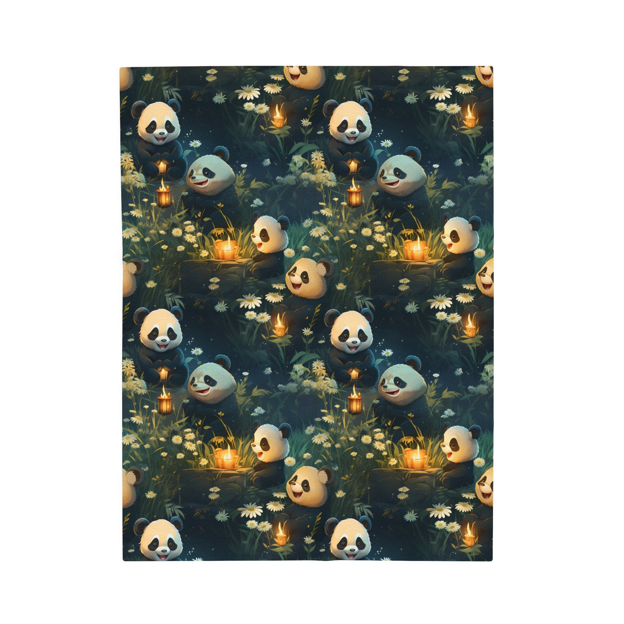 Playful Panda Digital Paper, Panda Seamless Pattern Design, Printable ...