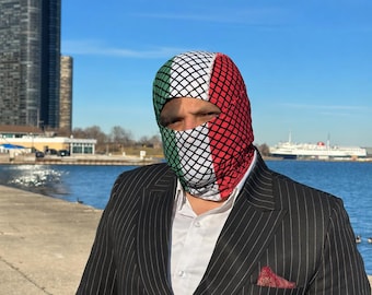 Pasamontañas con la bandera de México