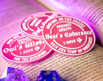 D&D 5e Enhance Ability Spell Tokens: De/Buff Tracker