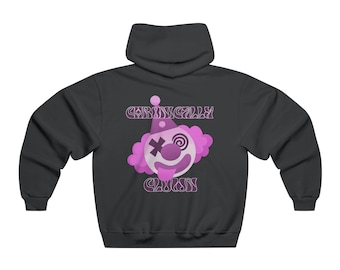 Bluza z kapturem CHRONICALLY CLOWN, duża, regularna