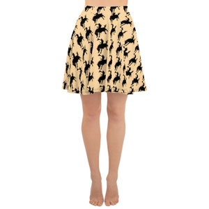 Rodeo Print Mini Skirt
