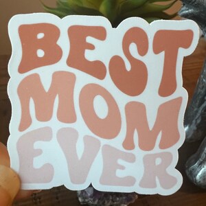 Mom stickers, gift for mom,  laptop sticker, water bottle sticker, cup sticker