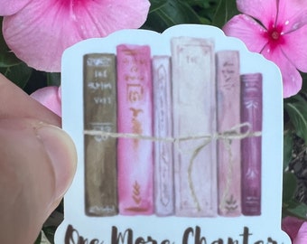 Book sticker, bookish sticker, book lover gift, kindle sticker, book lover sticker, water bottle sticker