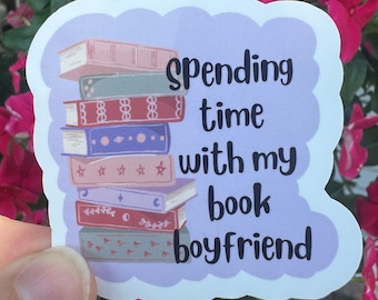 Pegatina de libro, pegatina de libro, pegatina de libro para ella, regalo de libro, pegatina de botella de agua, pegatina de kindle, pegatina de lectura
