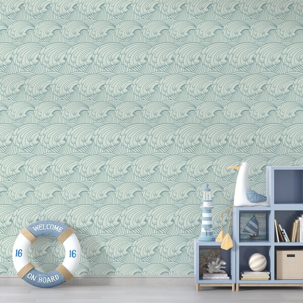 Repositionable Wallpaper Etsy