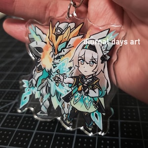 Firefly/SAM Honkai Star Rail Acrylic Keychain