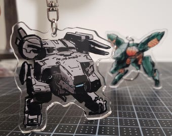 MGS REX 2.5" Acrylic Keychain
