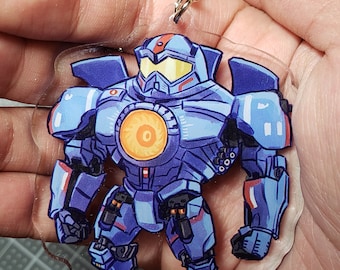 Pacific Rim Gipsy Danger 2.5" Acrylic Charm