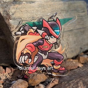 Megaman Zero Keychain - Etsy