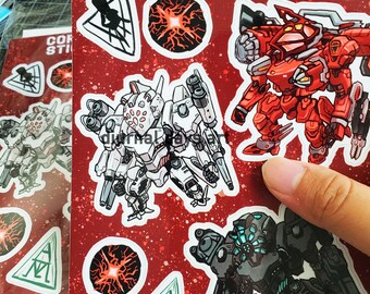 アーマード・コア シリーズ　プロモーションDVD + 非売品ステッカー アーマード・コア シリーズ プロモーションDVD + 非売品