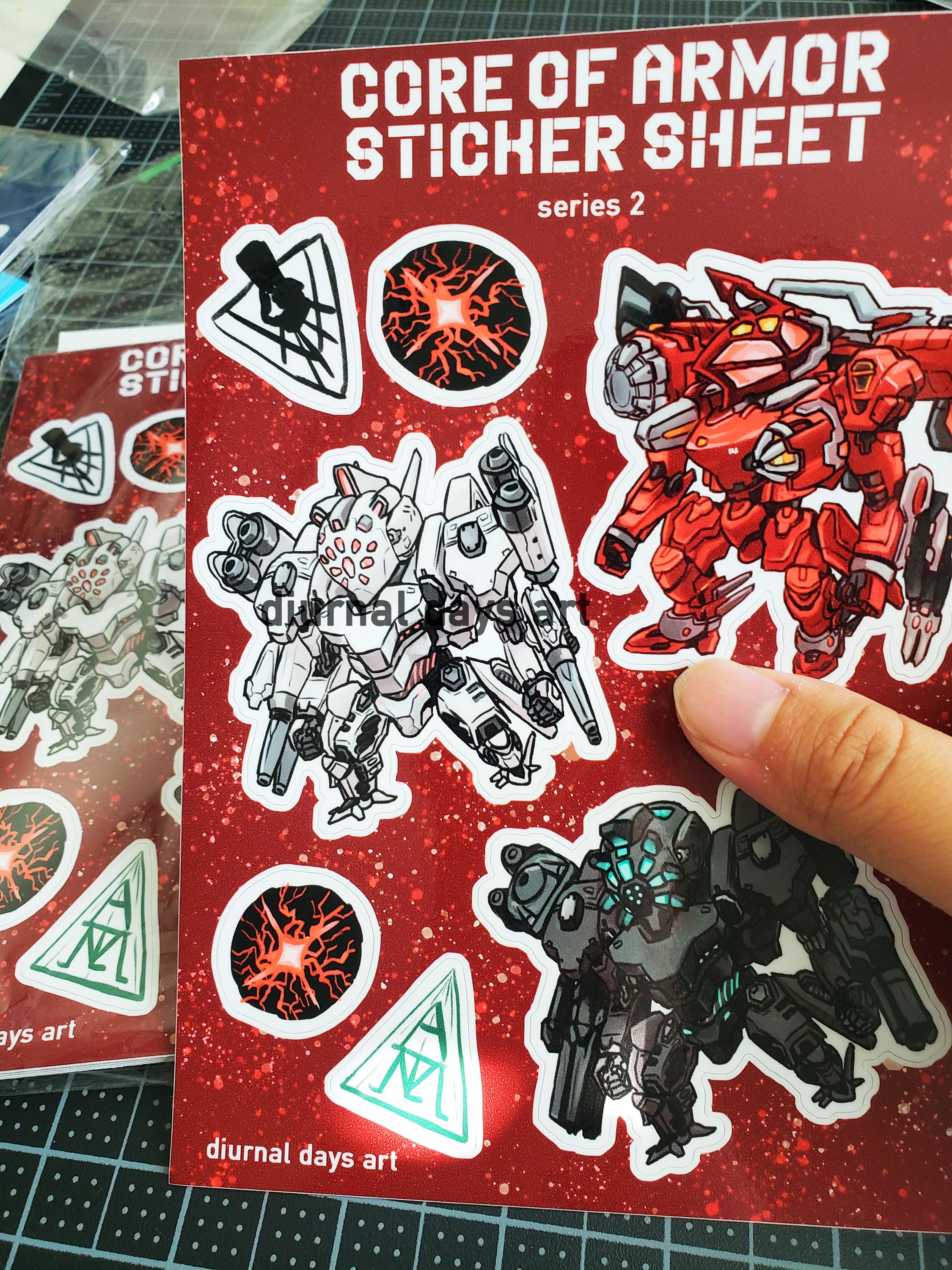 Armored core decal - Etsy 日本