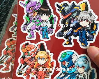 NGE Sticker Sheet Series 1