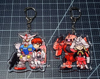 Mecha 0079 Akrylowe zawieszki 2,5"